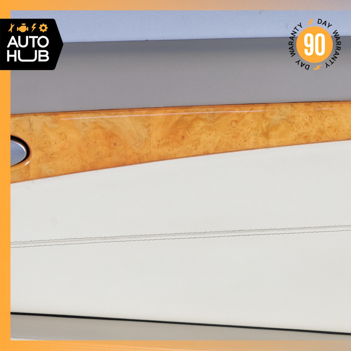 07-08 Mercedes R230 SL550 Right Passenger Side Interior Door Panel Beige OEM 72k - photo 7