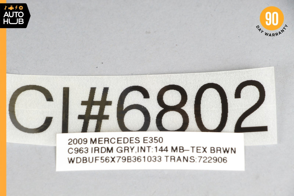 07-09 Mercedes W211 E350 E320 Front Right Lower Bottom Passenger Seat Cushion - photo 12