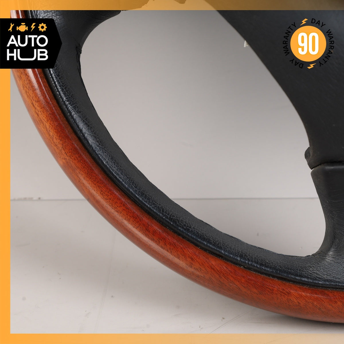 03-13 Maserati Quattroporte M139 Steering Wheel Mahogany Wood Black OEM 84k - photo 15