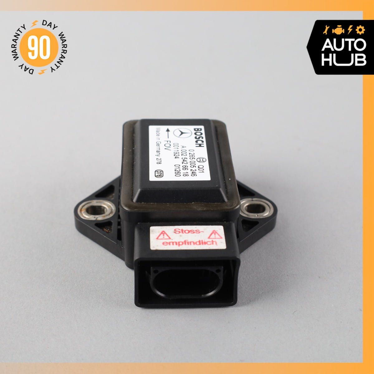 03-06 Mercedes R230 SL500 S430 CL500 Yaw Turn Rate Acceleration Sensor OEM - photo 5