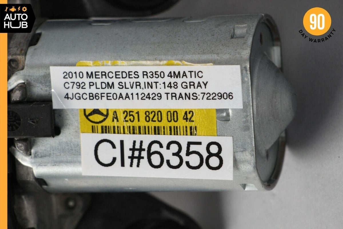 06-19 Mercedes W251 R350 ML350 ML63 AMG Rear Glass Windshield Wiper Motor OEM - photo 8