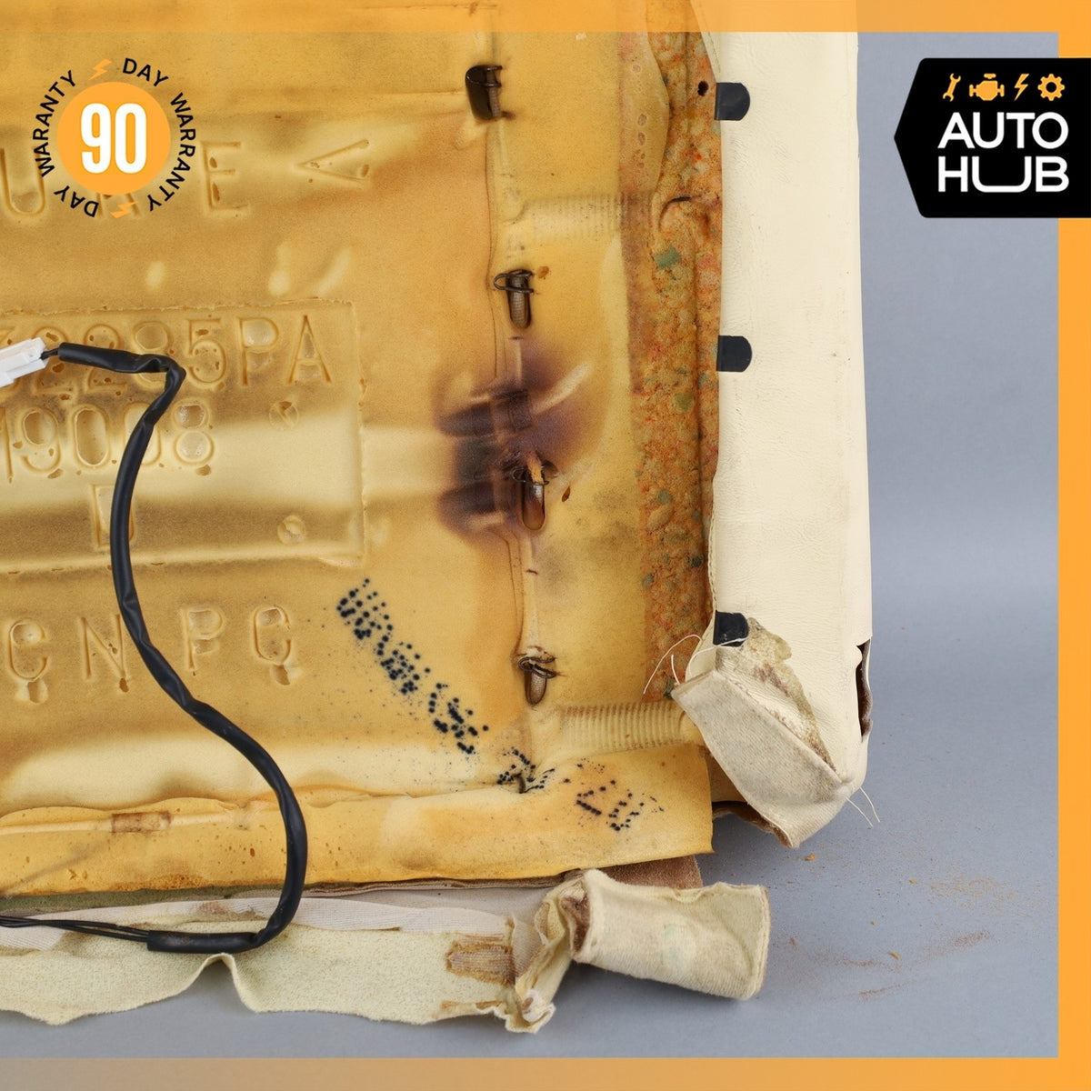 00-02 Bentley Arnage Front Left or Right Top Upper Seat Cushion OEM 42k - photo 13