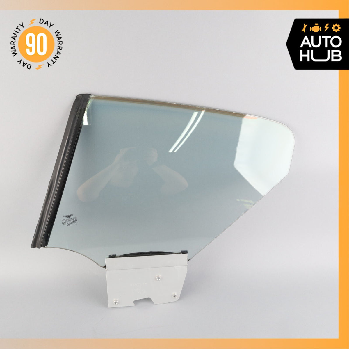 03-10 Bentley Continental GT Coupe Rear Left Side Quarter Window Glass OEM 81k - photo 2