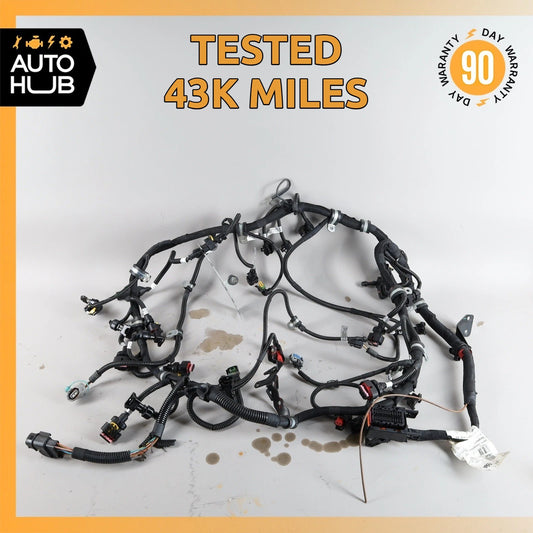08-19 Maserati GranTurismo M145 4.2L V8 Engine Motor Wiring Wire Harness OEM 43k - photo 1