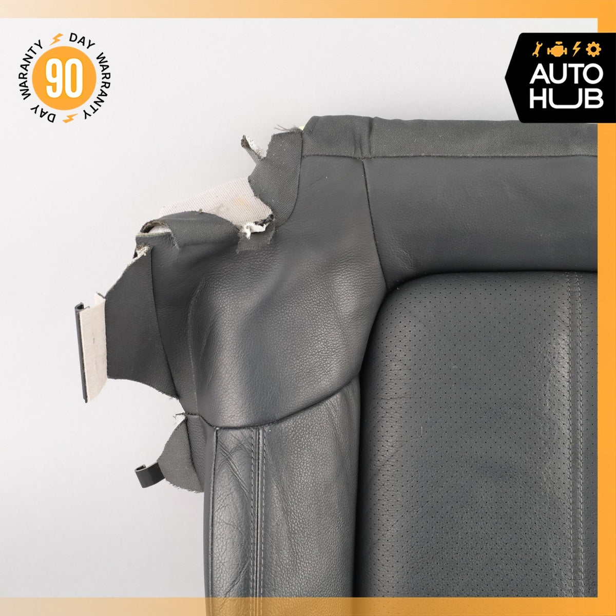 11-18 Porsche Cayenne 958 Front Right Lower Bottom Seat Cushion Black OEM - photo 2