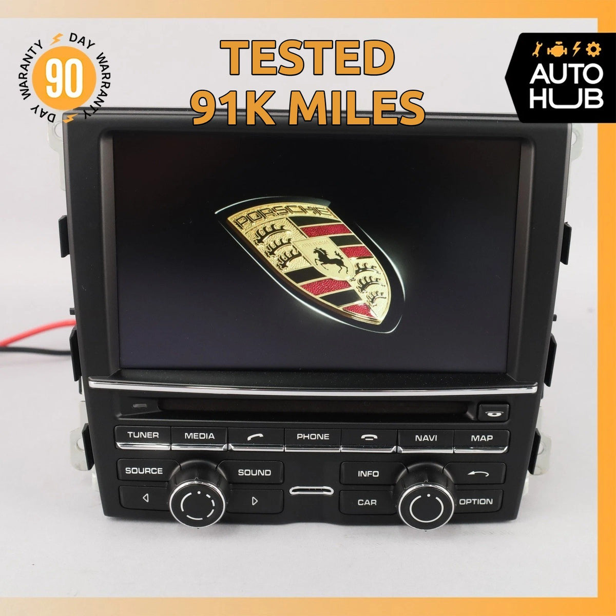 14-16 Porsche Panamera 970 S GTS E-Hybrid Command Head Unit Navigation Radio OEM - photo 1
