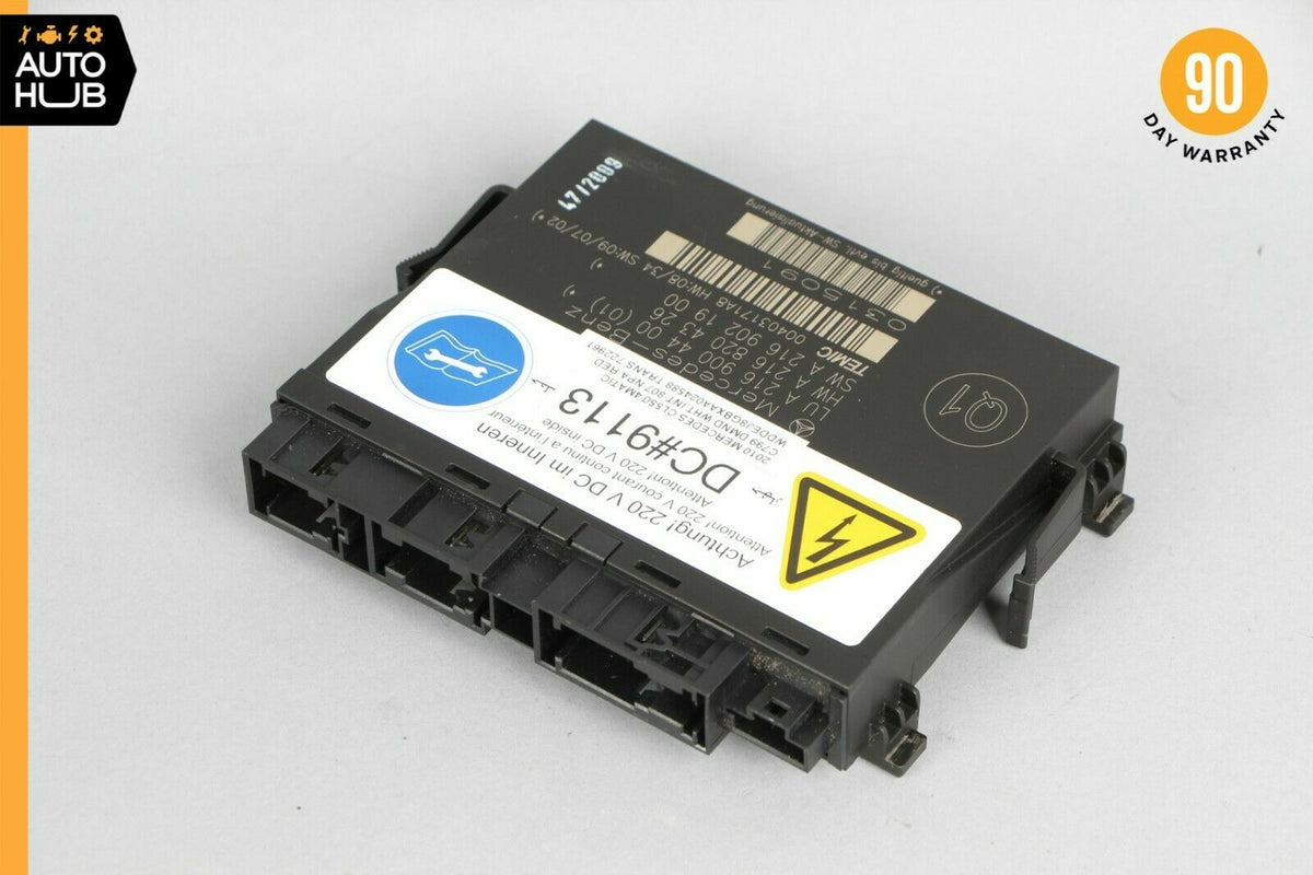 07-10 Mercedes W216 CL550 S63 Front Left or Right Seat Contour Control Module - photo 3