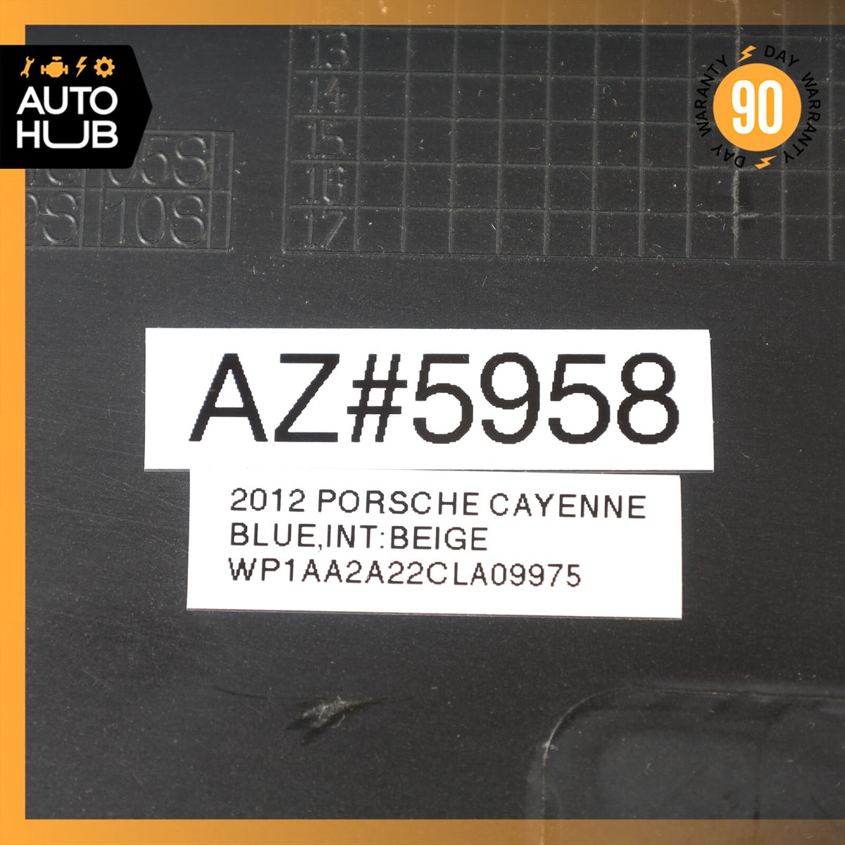 Porsche Cayenne 958 VR6 Engine Bay Cover Panel Right Passenger Side OEM - photo 12