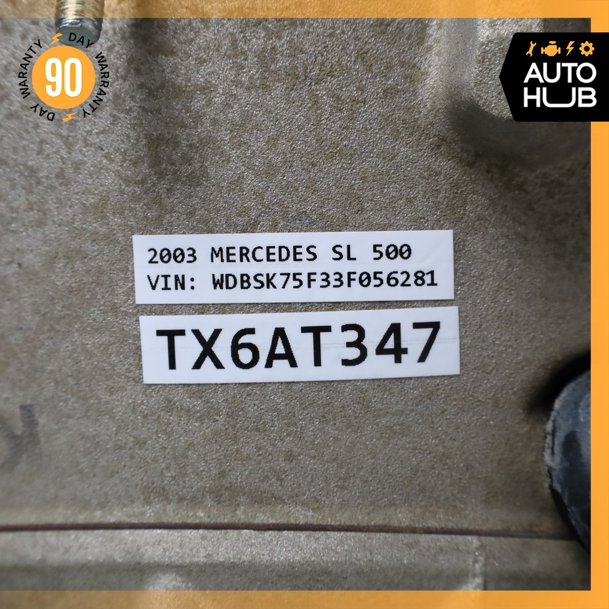 Mercedes R230 SL500 S500 RWD 5G Automatic Transmission Assembly 722.633 83k - photo 19