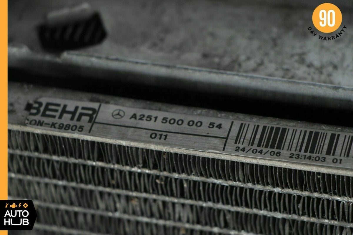 06-13 Mercedes W164 ML350 R350 Engine Cooling Radiator AC Air A/C Condenser OEM - photo 11