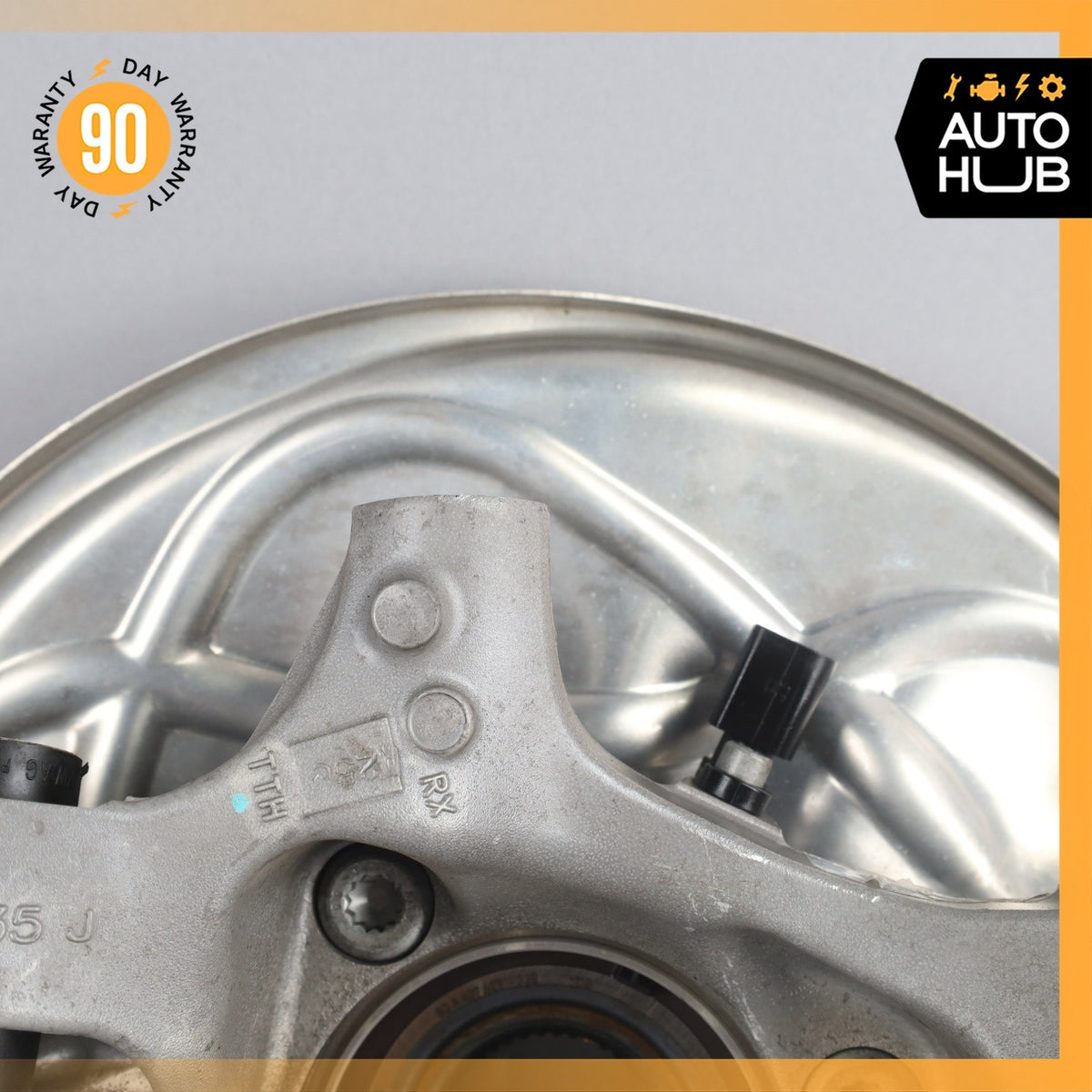 18-25 Audi FY Q5 Rear Left Driver Spindle Knuckle Hub OEM - photo 9