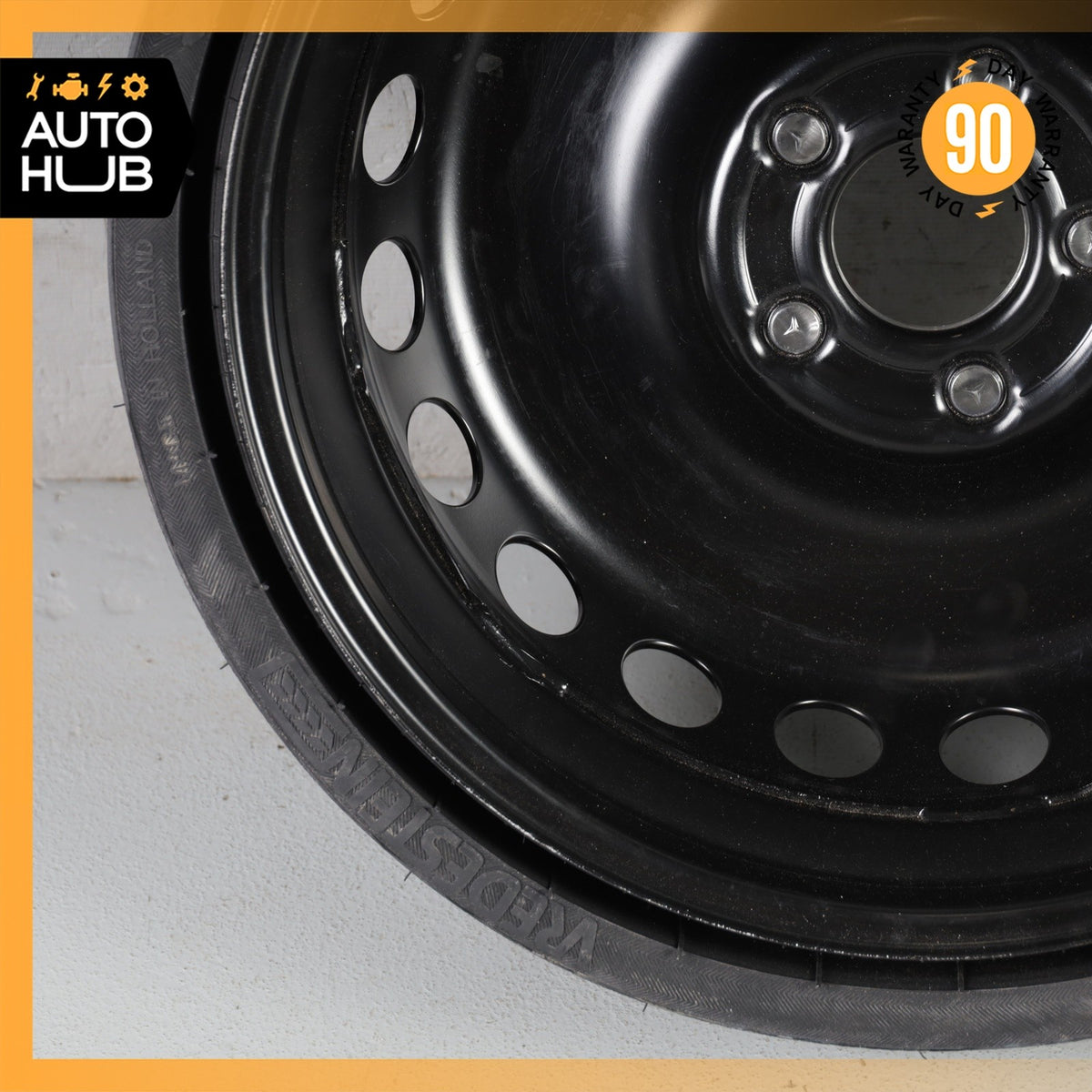 Mercedes R171 SLK280 CLK55 AMG Emergency Spare Tire Wheel Donut Rim 17 17" OEM - photo 18