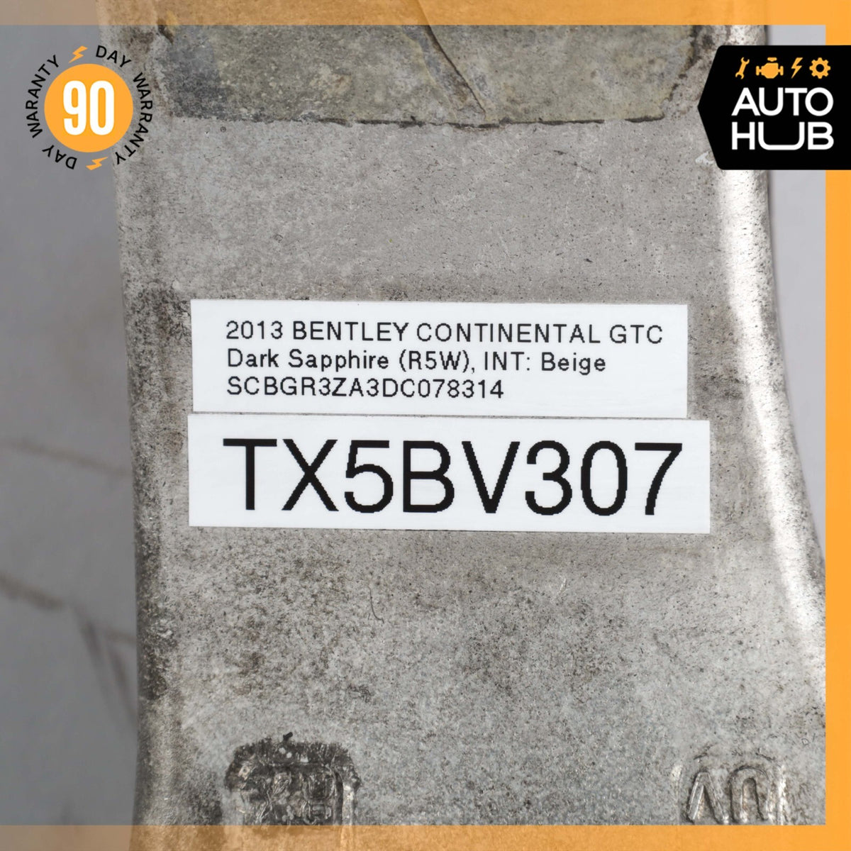 12-13 Bentley Continental GTC GT Front Right Side Spindle Knuckle Hub OEM 71k - photo 14