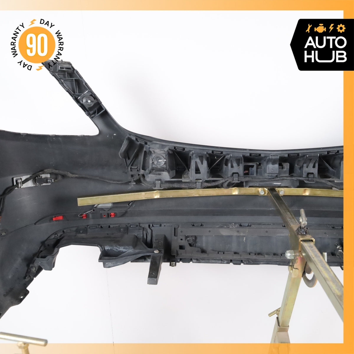 14-17 Mercedes W222 S600 S550 MAYBACH Base Rear Bumper Cover Assembly Black OEM - photo 14