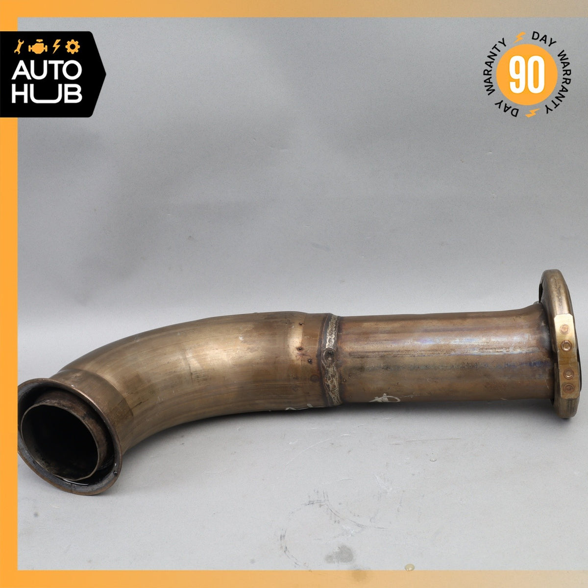 Mercedes X164 GL350 CDI Engine Front Exhaust Downpipe 1644920301 OEM - photo 13