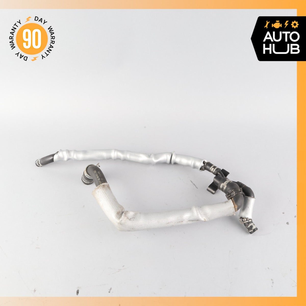 03-13 Bentley Continental Flying Spur 6.0L Coolant Breather Pipe Line OEM 58k - photo 2