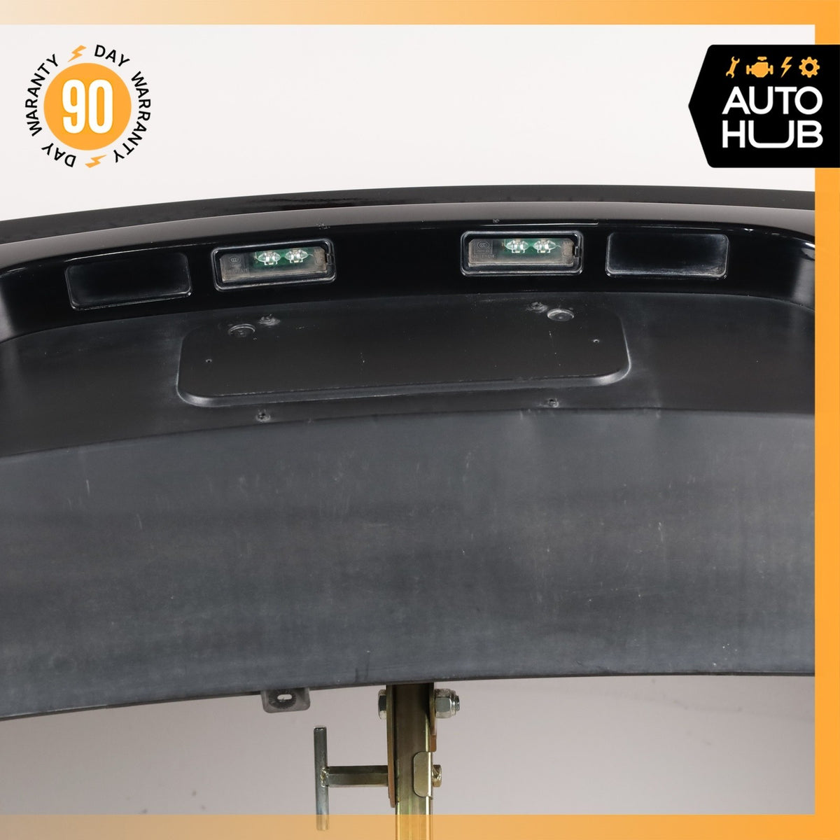 14-16 Porsche Panamera 970 Rear Bumper Cover Black OEM - photo 18