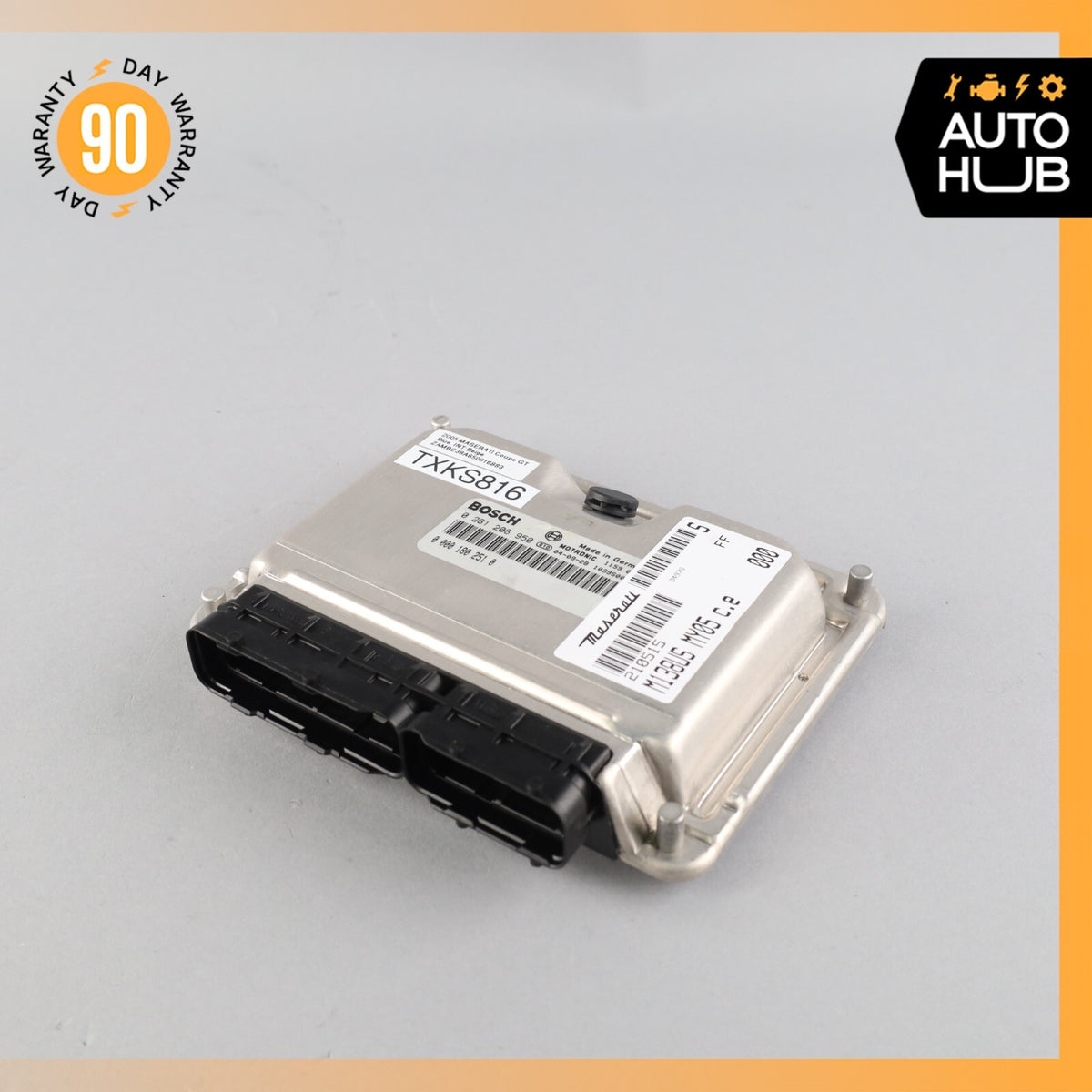 05-07 Maserati M138 4200 Coupe GT 4.2L ECU Engine Control Module Unit OEM 67k - photo 2