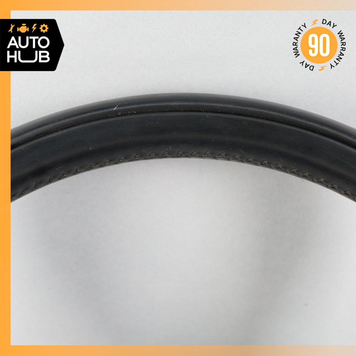 10-19 Jaguar X351 XJ XJL XJR Steering Wheel w/ Paddle Shifters Black OEM - photo 5