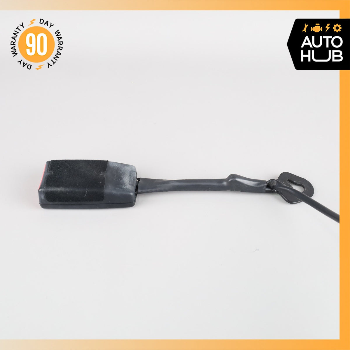 11-18 Porsche Cayenne 958 Front Right Side Seat Belt Buckle Black OEM - photo 5