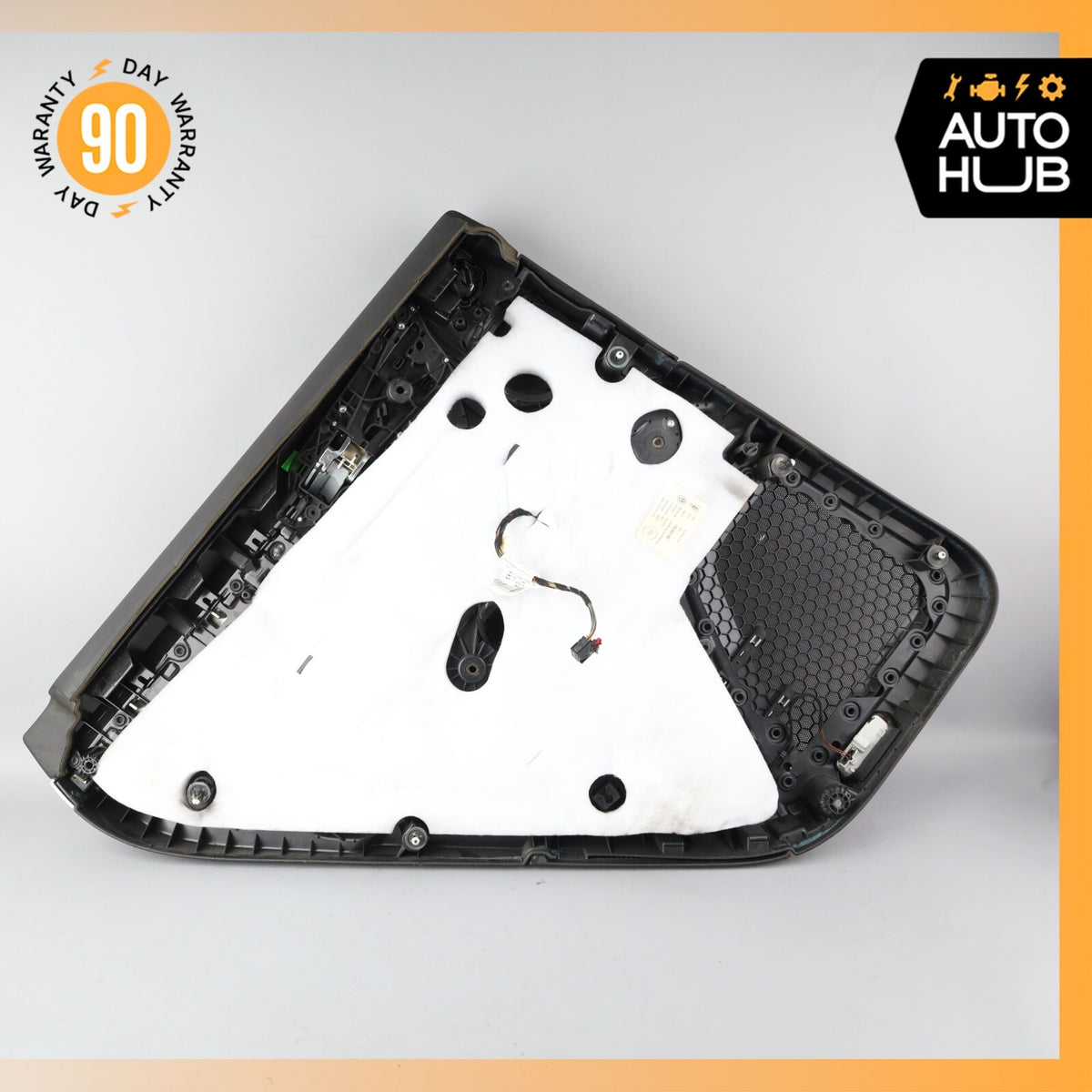11-18 Porsche Cayenne 958 GTS Rear Right Side Interior Door Panel Black OEM 82k - photo 13