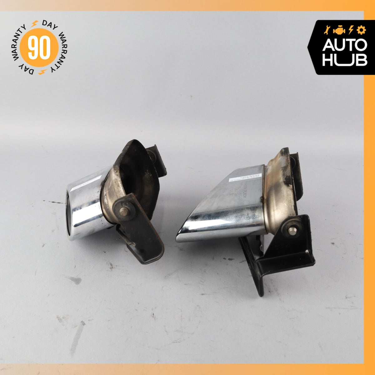 Bentley Continental GT GTC Exhaust Muffler Tips Left and Right Set OEM - photo 4