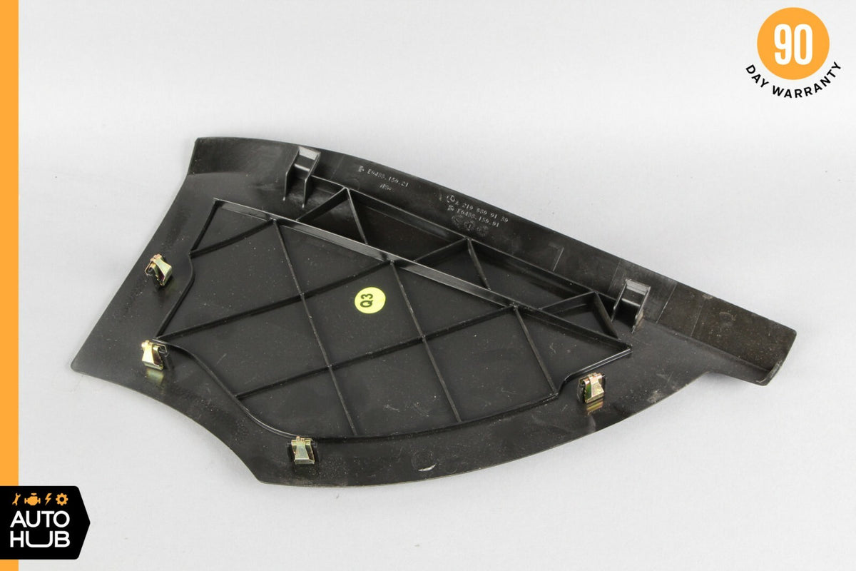 06-11 Mercedes W219 CLS500 CLS550 Dashboard Front Left Panel Trim Cover Black - photo 7