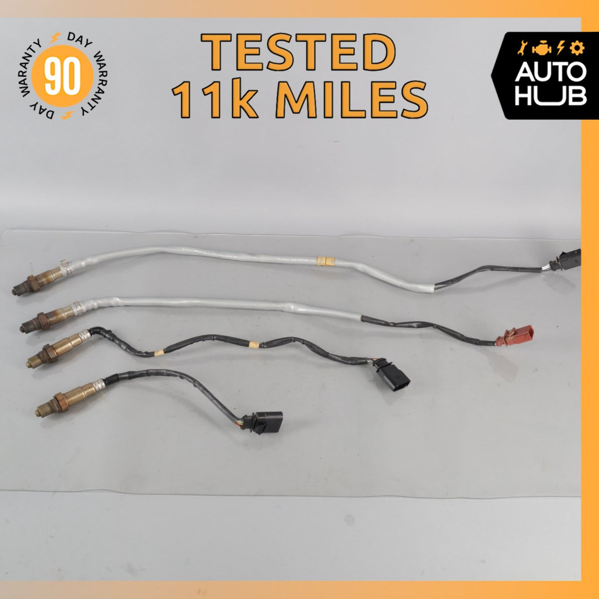 Bentley Flying Spur GTC GT 4.0L Front & Rear Oxygen O2 Sensor Lambda Set OEM 11k - photo 1