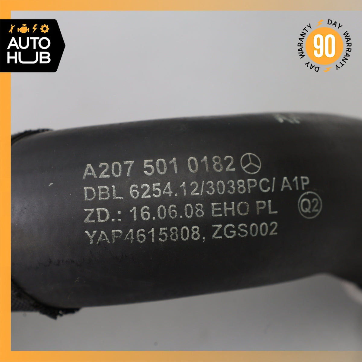 10-17 Mercedes W207 E550 E400 E350 Engine Coolant Hose Pipe 2075010182 OEM - photo 7