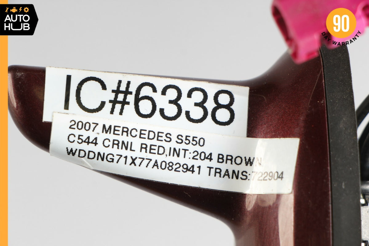 07-13 Mercedes W221 S550 S400 S350 Top Roof Shark Fin Radio Antenna GPS Red OEM - photo 11