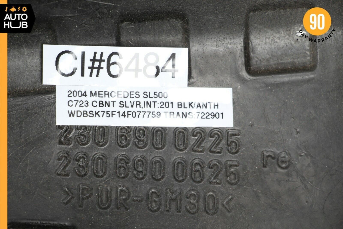 03-06 Mercedes R230 SL500 SL55 Front Right Side Interior Trim Panel A Pillar OEM - photo 12
