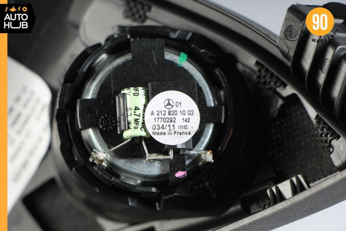 Mercedes W212 E350 E63 Front Left Side Door Panel Tweeter Speaker Cover OEM 30k - photo 11