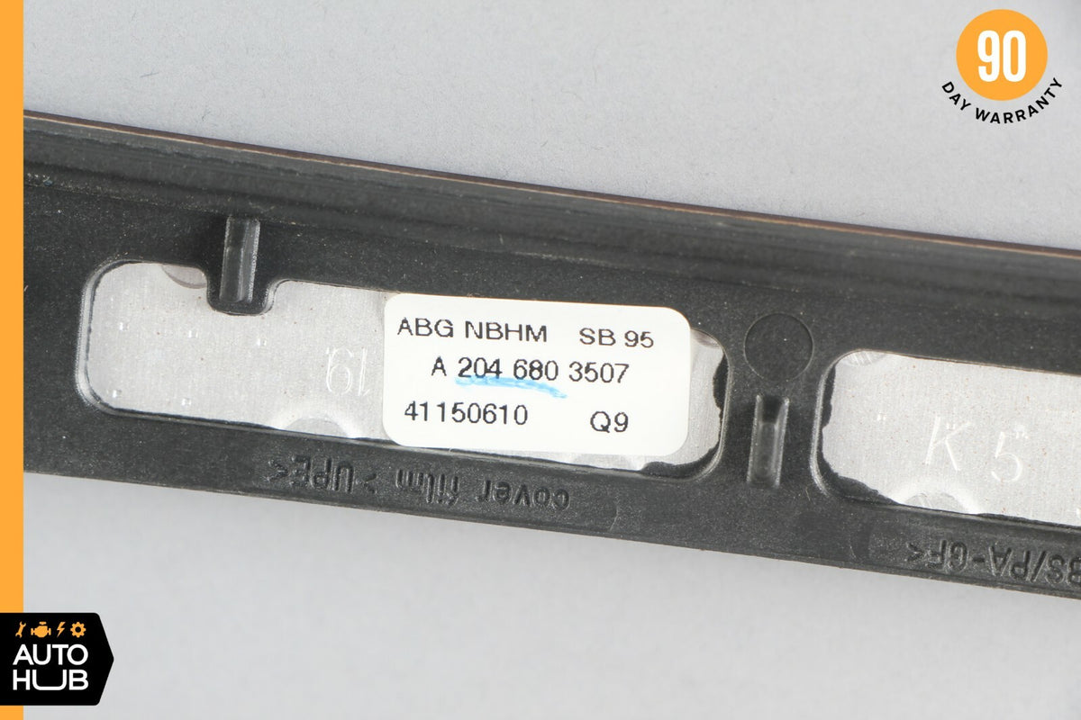08-14 Mercedes W204 C350 C300 AC A/C Climate Control Switch Trim Bezel Wood OEM - photo 11