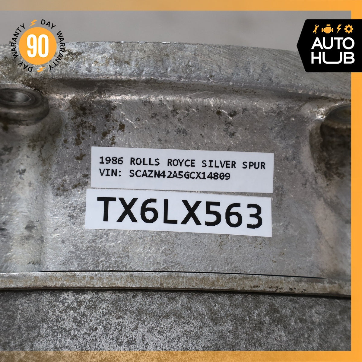 81-87 Rolls Royce Silver Spur Mulsanne Automatic Transmission Gearbox OEM 40k - photo 15