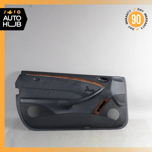 06-09 Mercedes W209 CLK350 CLK500 Door Panel Front Left Side Black OEM 67k - photo 1