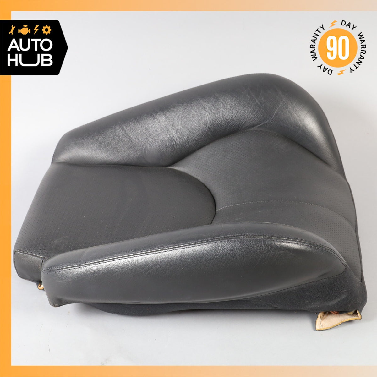 96-02 Mercedes R129 SL500 SL320 Right Side Top Upper Seat Cushion Black OEM - photo 6