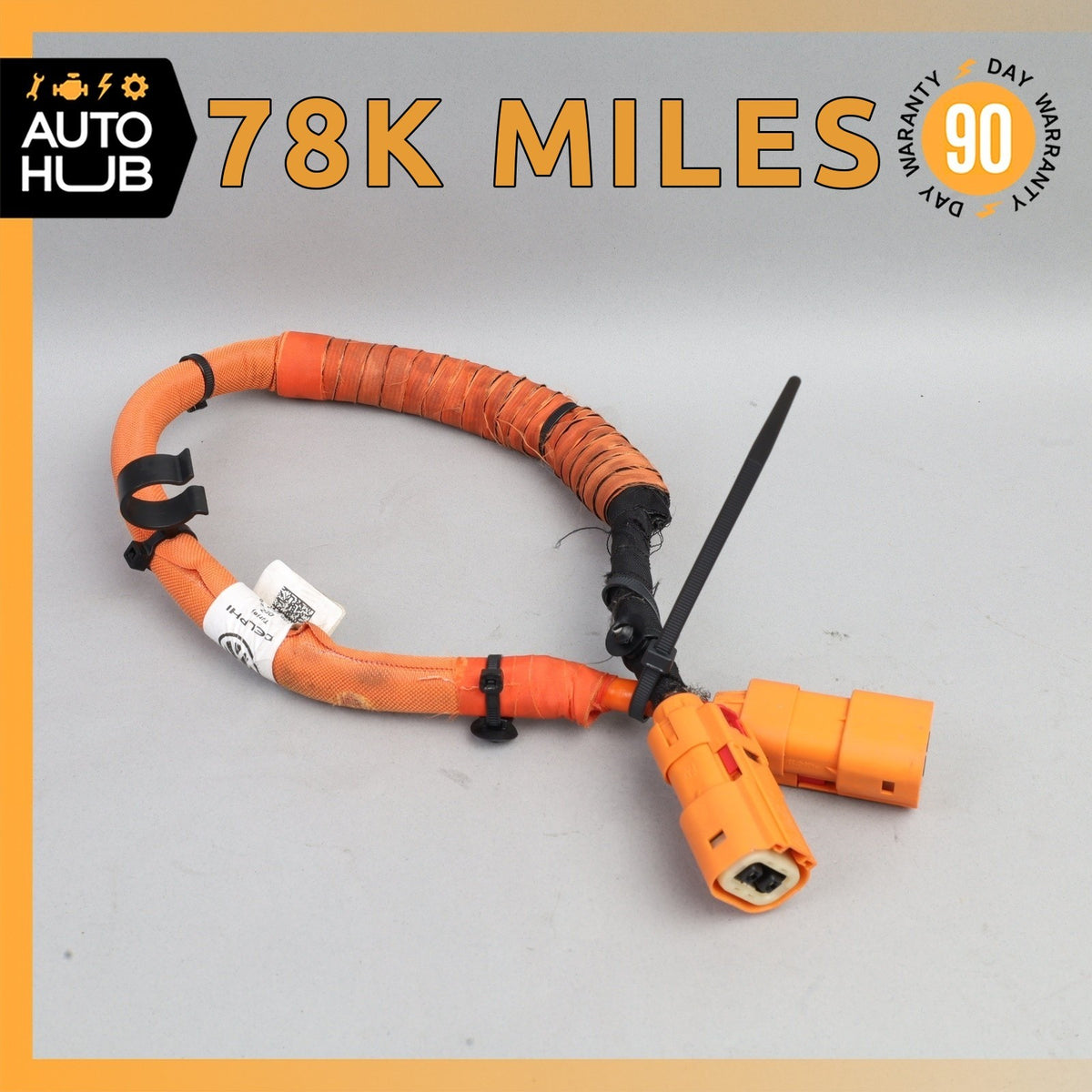 16-18 Audi 8V A3 E-Tron High Voltage A/C Compressor Harness OEM 78k - photo 1