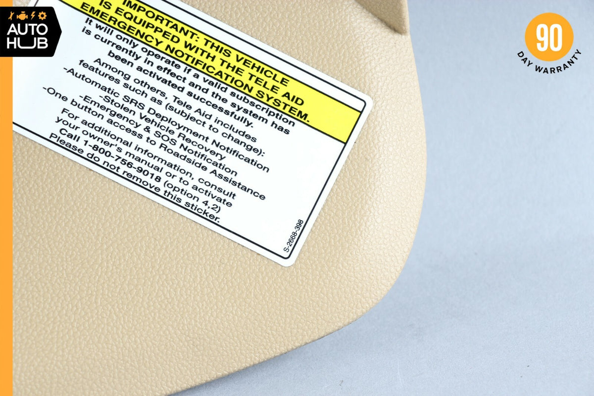 06-12 Mercedes X164 GL450 ML350 Dashboard Dash Board Left Side Trim Beige OEM - photo 4