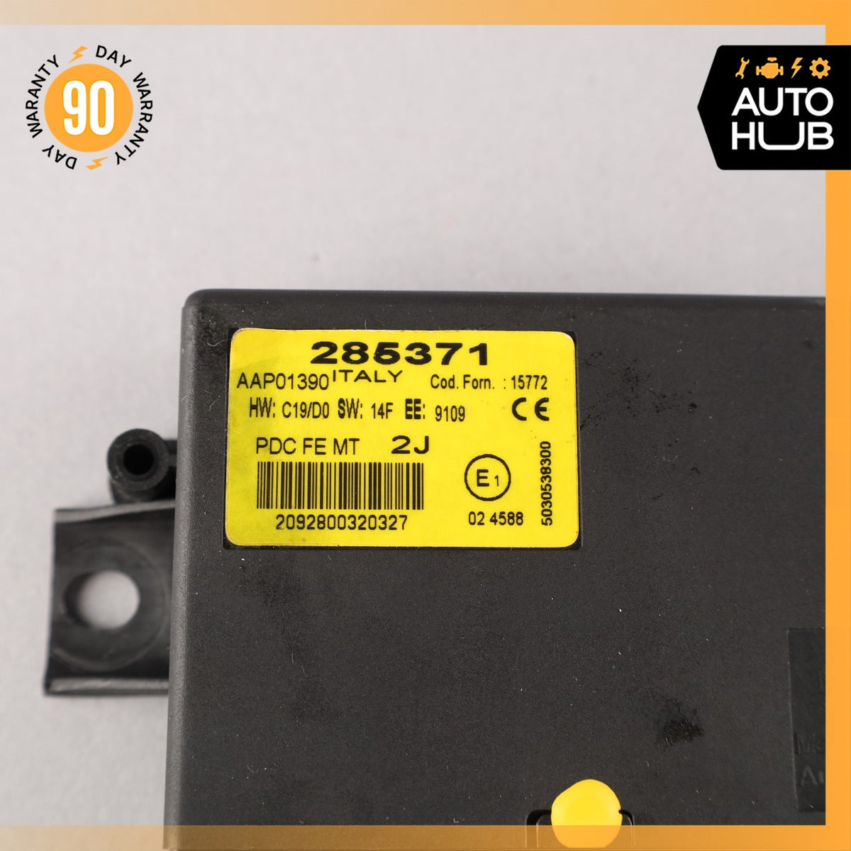 08-19 Maserati GranTurismo Park Assist Parktronic Sensor Module Control OEM - photo 9