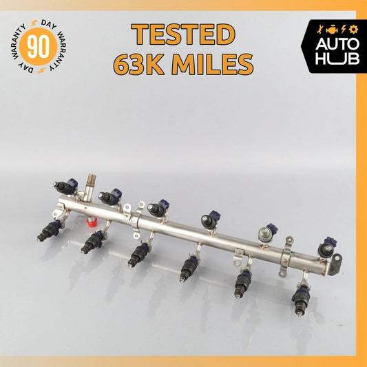 96-02 Mercedes W140 CL600 SL600 S600 V12 Fuel Injector Rail 0000781889 OEM 63k - photo 1