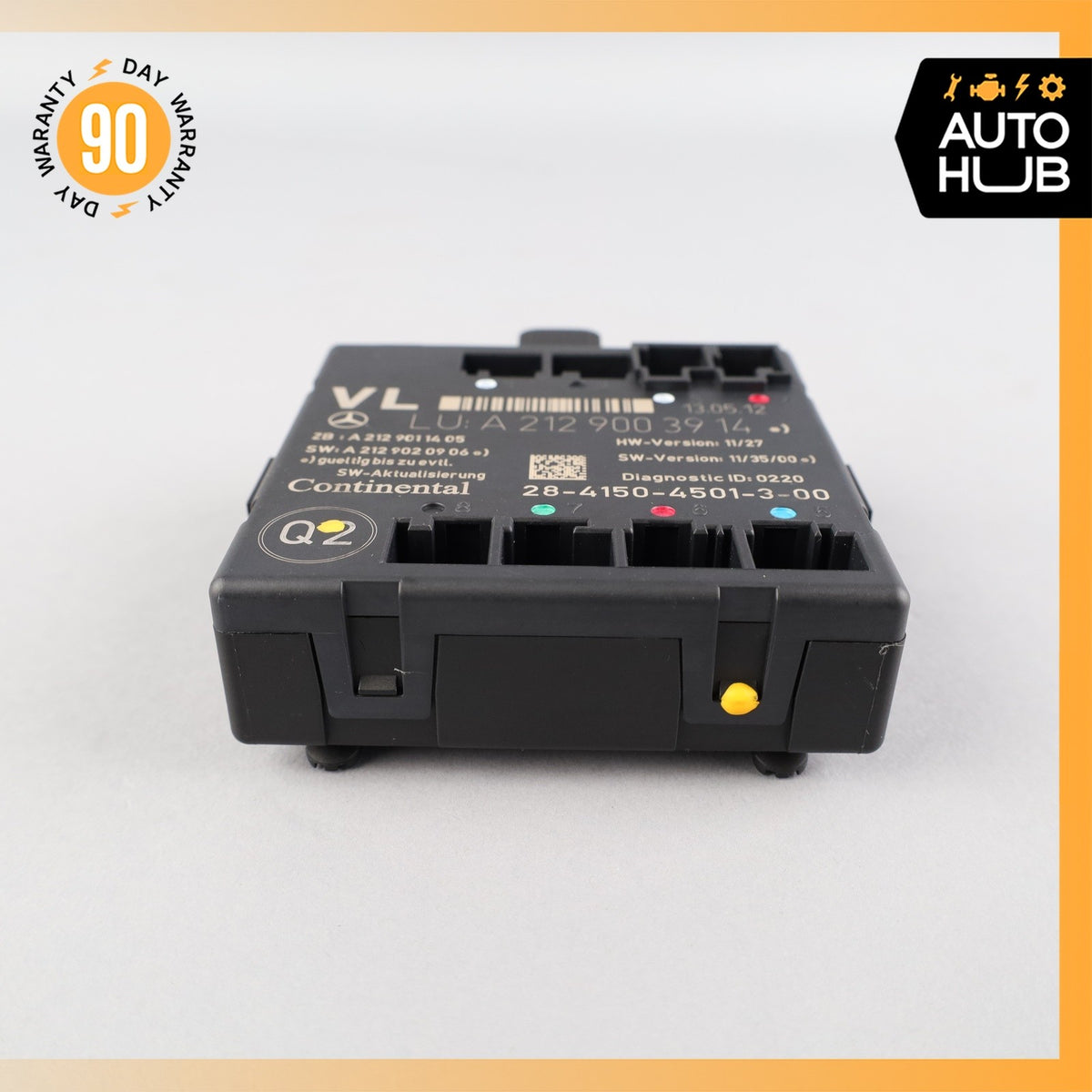 08-18 Mercedes W204 C250 CLS550 Front Left Driver Side Door Control Module OEM - photo 5