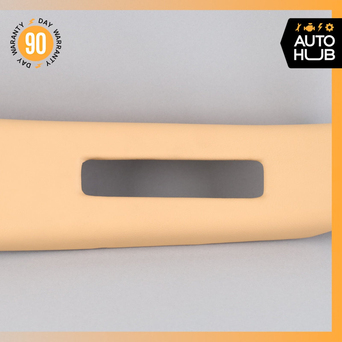 02-07 Maserati M138 Coupe 4200 Left Driver Side B-Pillar Trim Panel Beige OEM - photo 3