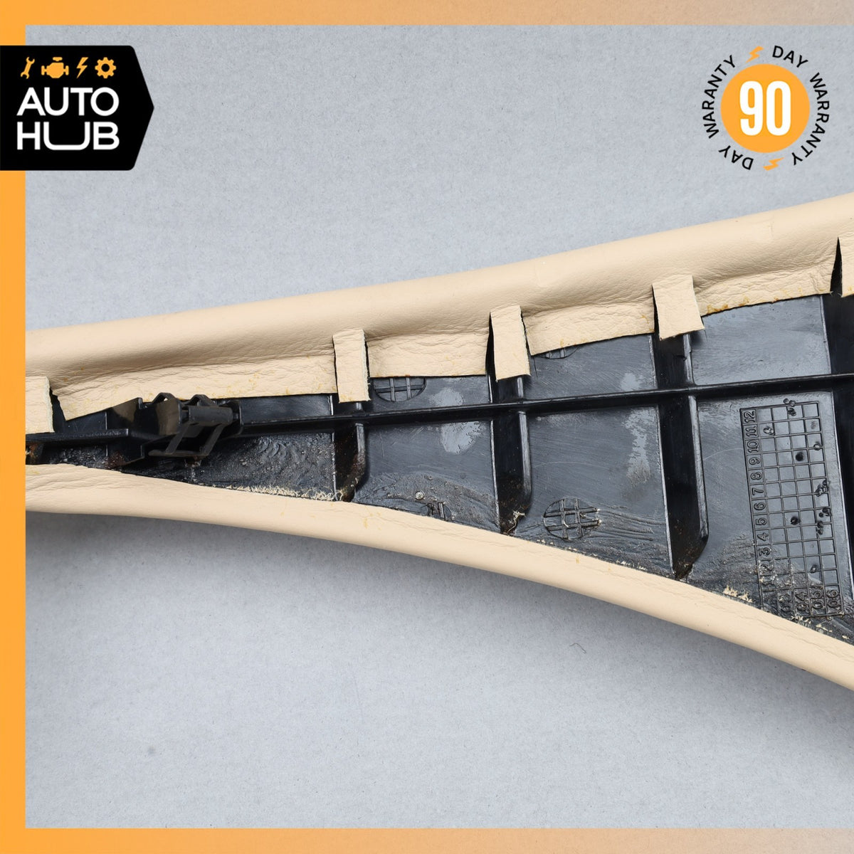 13-16 Aston Martin DB9 Left Side Dash Inner Panel Cover Trim Beige OEM 22k - photo 7