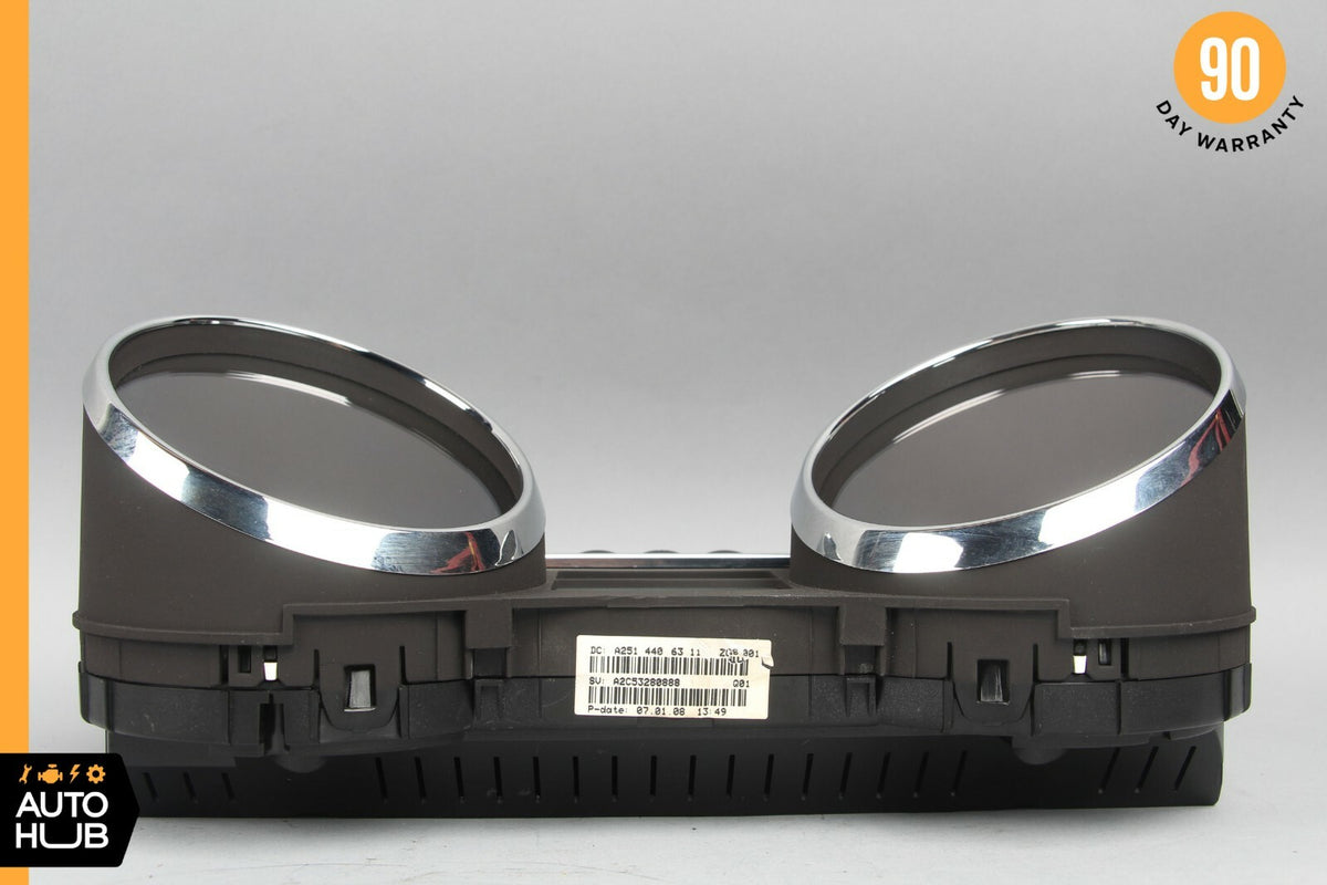 08-13 Mercedes W251 R350 R500 Instrument Cluster Speedometer 2514406311 OEM 138k - photo 10