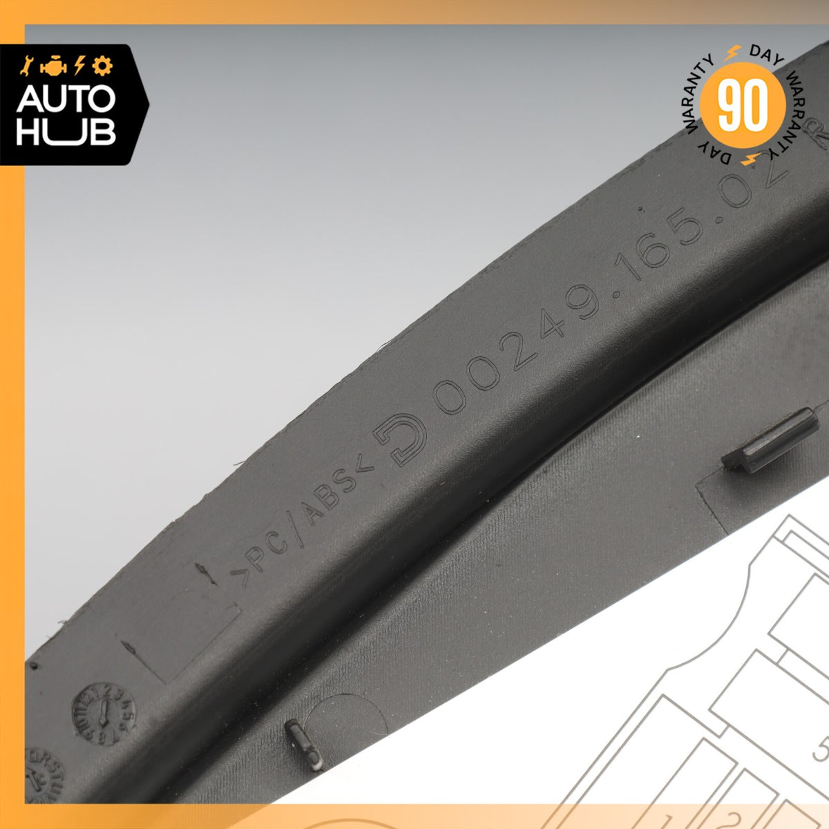 Porsche Panamera S Hybrid 970 Right Side Dashboard Trim Cover Panel Black OEM - photo 12