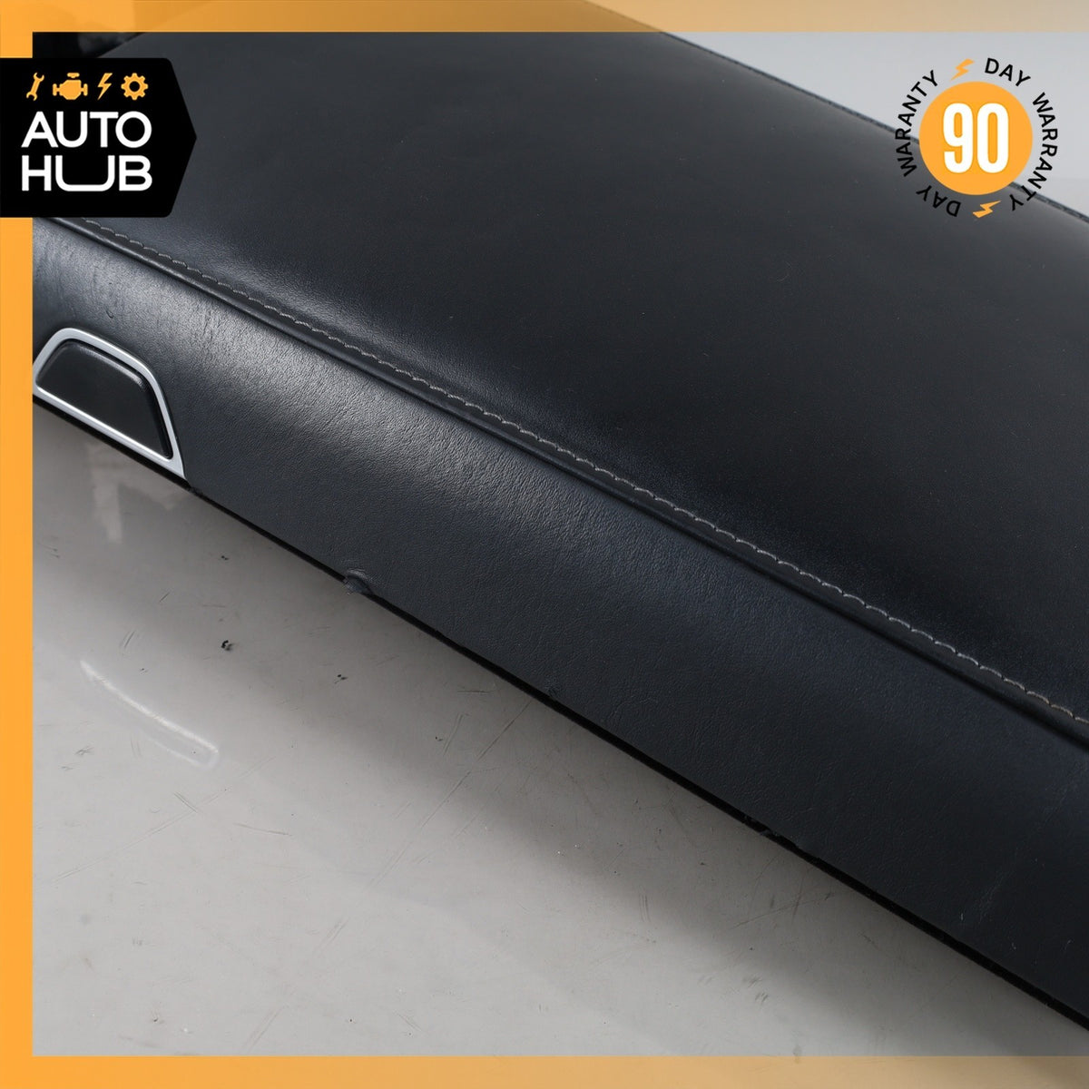 14-20 Mercedes W222 S550 S450 Center Console Arm Rest Armrest Nappa OEM - photo 6
