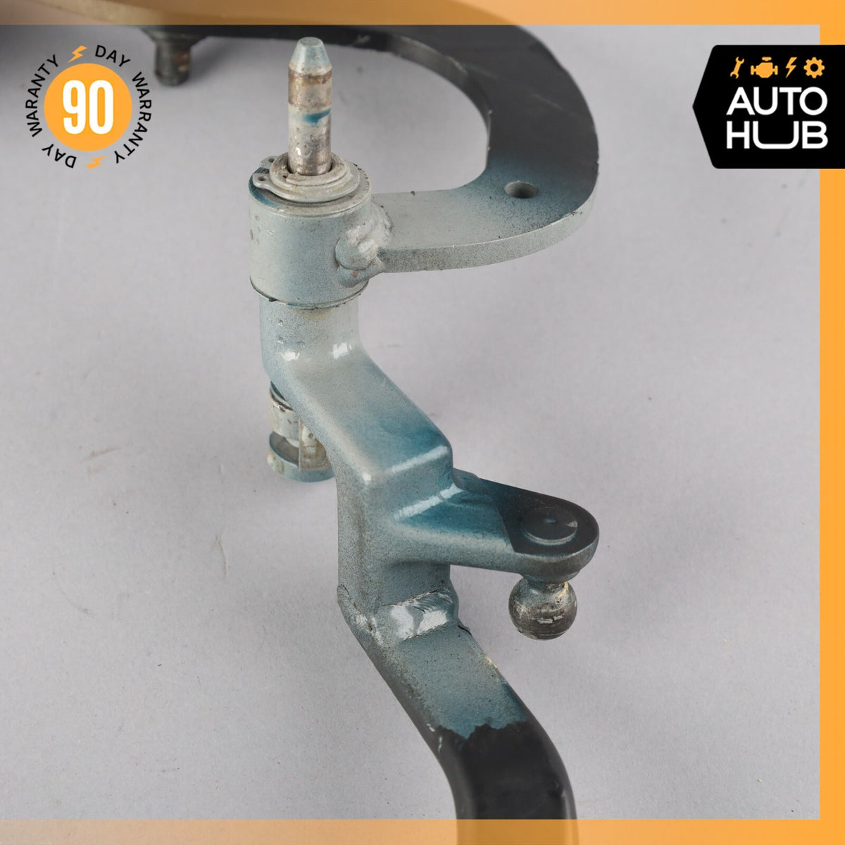 Mercedes W124 E320 Rear Trunk Lid Hinge Hinges Bracket Left and Right Set OEM - photo 14