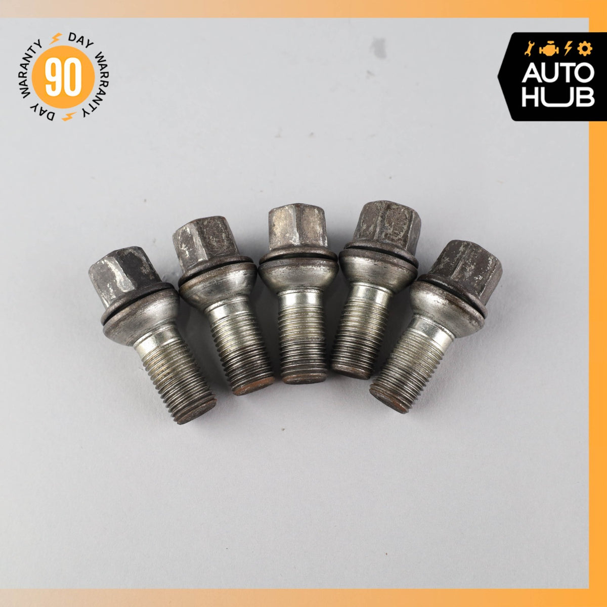 Audi C7 S6 Wheel Rim Lug Nut Bolt Set of 5 WHT002438 OEM - photo 3
