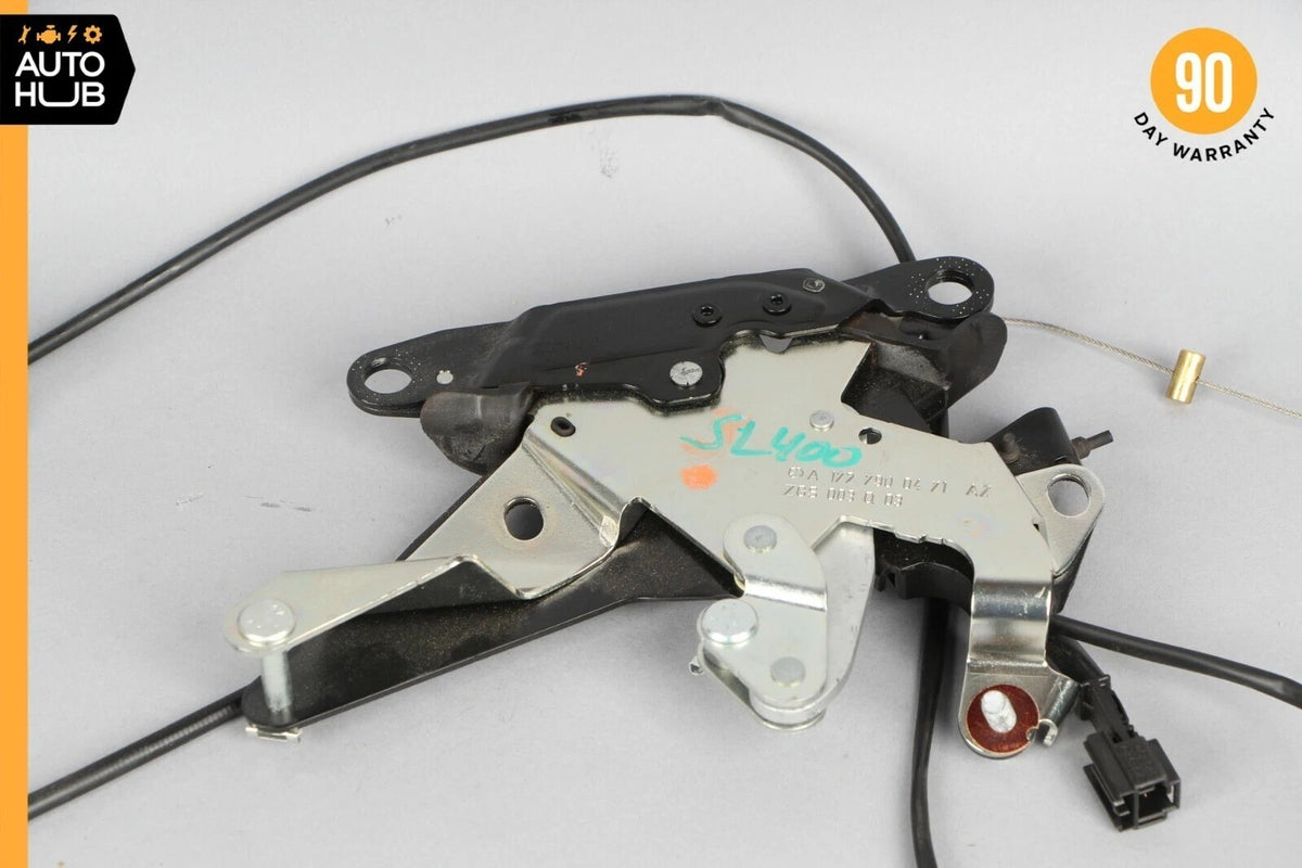 13-20 Mercedes R231 SL400 SL500 Roof Top Front Lock Latch Actuator Set OEM 62k - photo 4