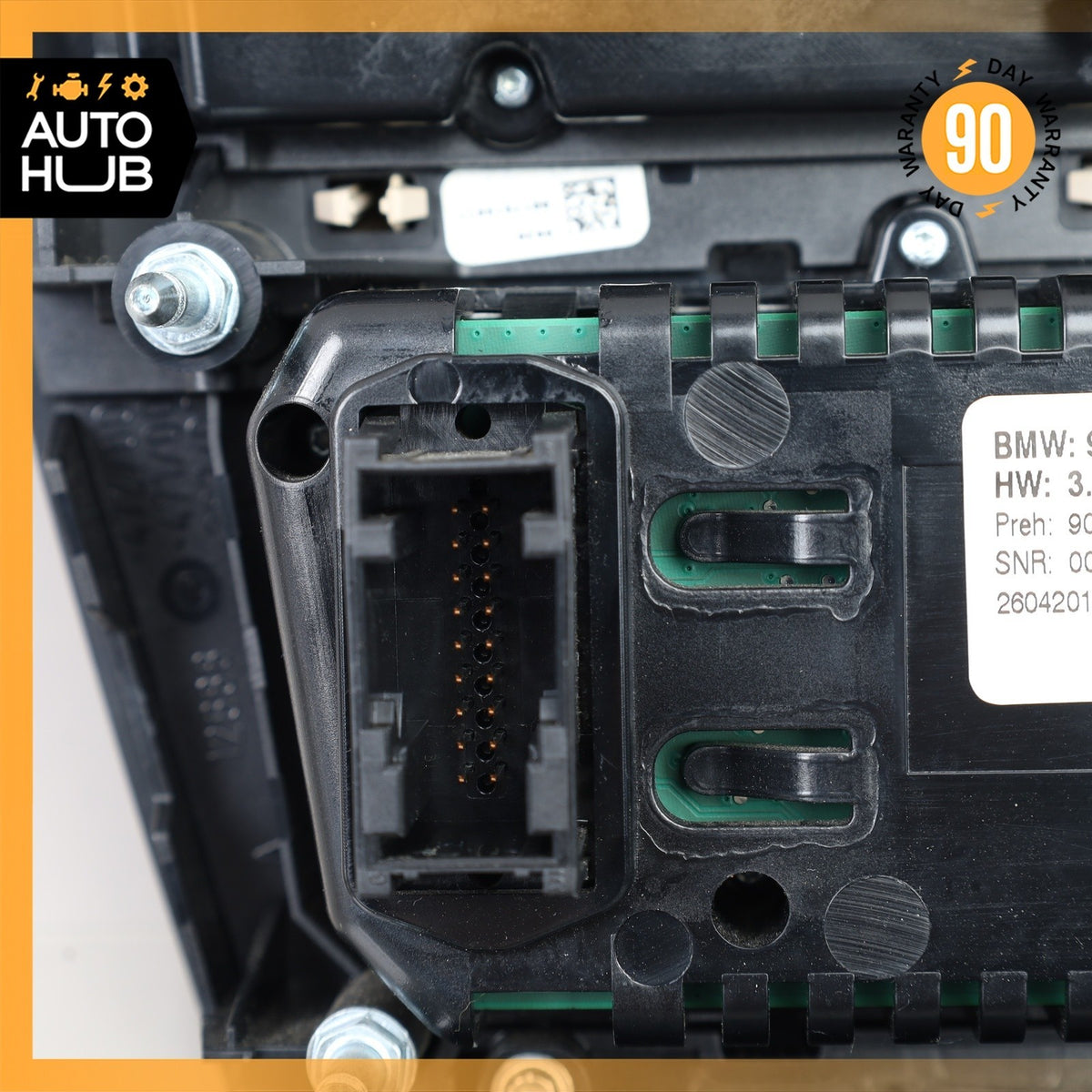 BMW F10 ActiveHybrid 5 550i AC A/C Automatic Heater Climate Control Switch OEM - photo 10